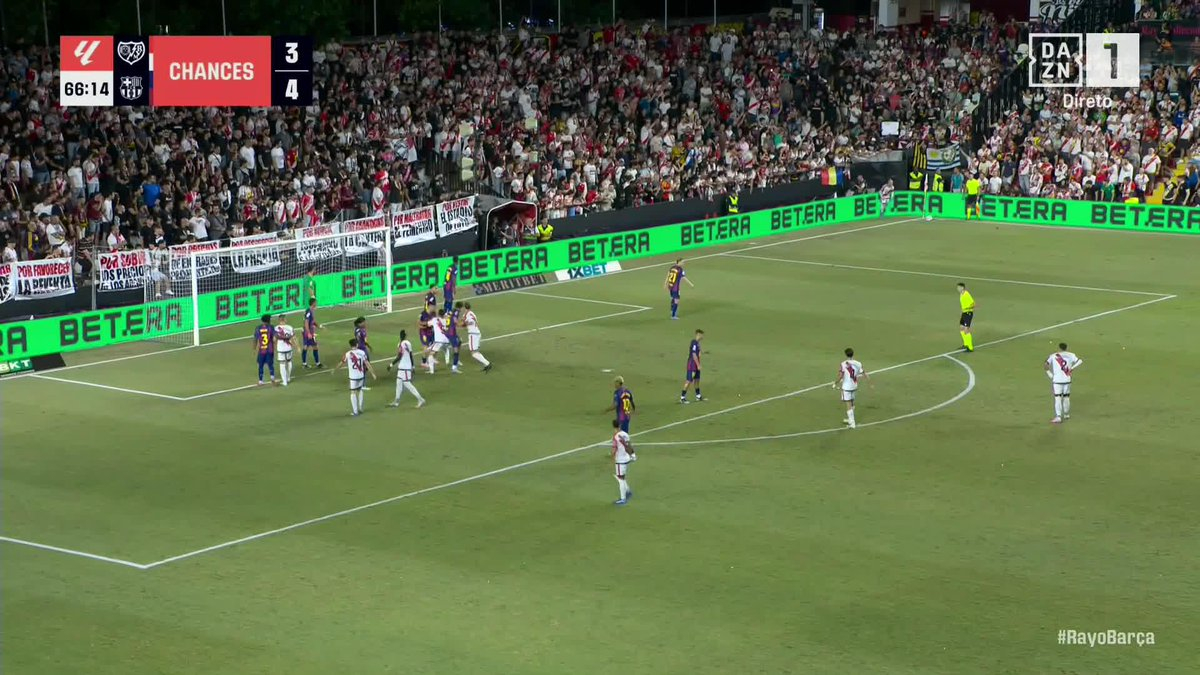 Rayo Vallecano vs Barcelona